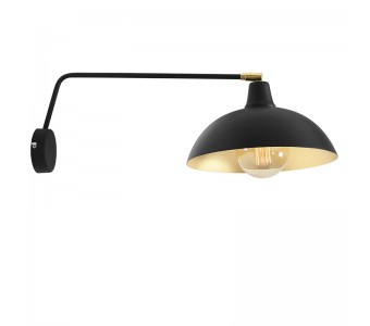 Sieninis šviestuvas ESPACE BLACK